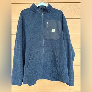Carhartt Walden Full Zip Sweater Fleece, men's XXL